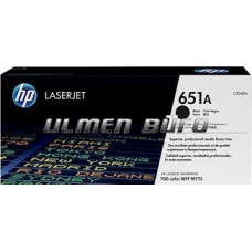 HP CE340A (651A) SİYAH ORJİNAL TONER
