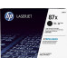 HP CF287X (87X) YÜKSEK KAPASİTELİ SİYAH ORJİNAL TONER