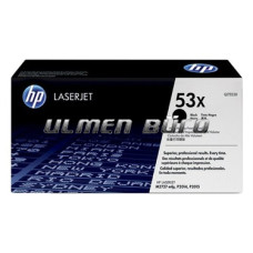 HP Q7553X (53X) YÜKSEK KAPASİTE SİYAH ORJİNAL TONER